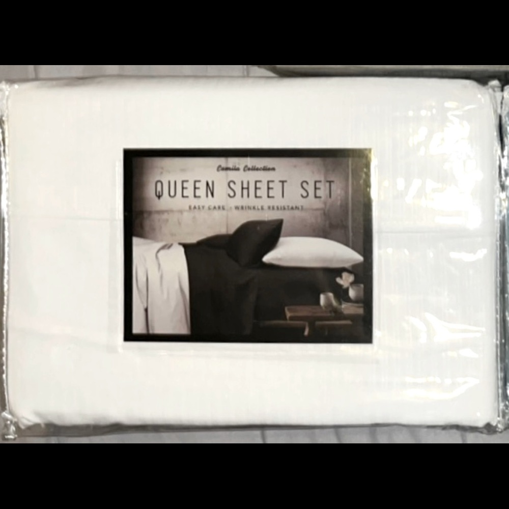New~Camila Collection Queen Size Sheet Set